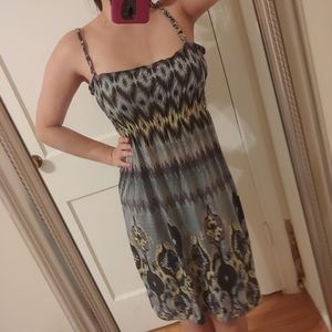 Simple Patterned beach dress